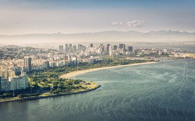 Fototapeta na wymiar Rio De Janeiro panorama, Brazil