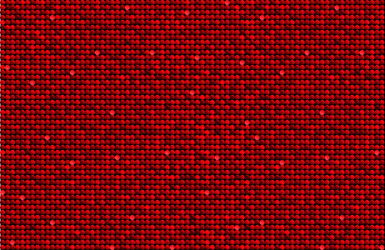 Background with shiny red sequins. Eps 10.