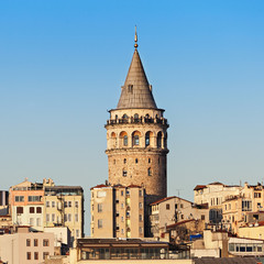 Fototapeta na wymiar The Galata Tower