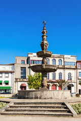 Fototapeta na wymiar Fountain in Braga