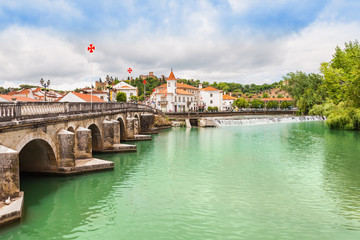 Naklejka premium Tomar city center