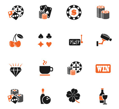 casino icon set