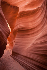 Bend in Slot Canyon