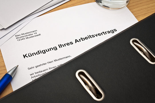 K&uuml;ndigung durch Arbeitgeber