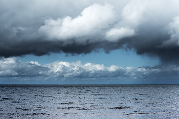 Fototapeta premium Stormy Baltic sea.