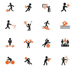 sport icon set