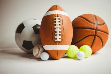 Zelfklevend Fotobehang View of different ball sport © WavebreakMediaMicro