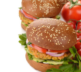 Vegetarian burger