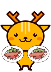 鴨肉のコンフィと動物シリーズ