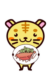 鴨肉のコンフィと動物シリーズ