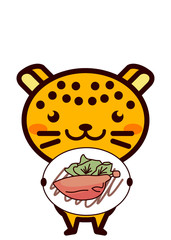 鴨肉のコンフィと動物シリーズ