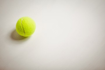 View of tennis ball