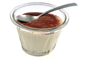 Panna cotta au chocolat 