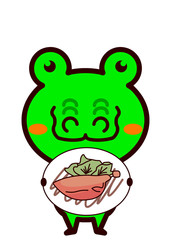 鴨肉のコンフィと動物シリーズ