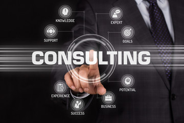 CONSULTING TECHNOLOGY COMMUNICATION TOUCHSCREEN FUTURISTIC CONCE