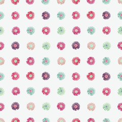 Multi color tiny flowers background. Vintage tiny flowers pattern. Vintage flora pattern background.