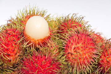 rambutan sweet delicious of fresh Thai rambutans.