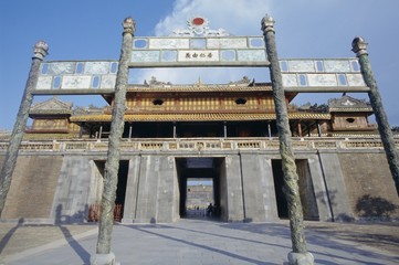Ngo Mon Gate, entrance to the Citadel, Hue, Vietnam