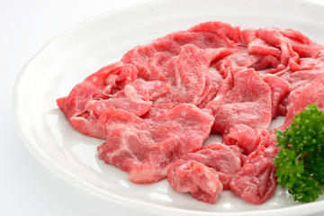 牛肉　肩ロース　切り落とし