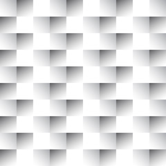 Repeating geometric tiles. Vector Black & White seamless pattern