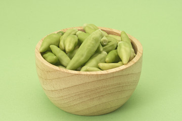 Green chilli pepper