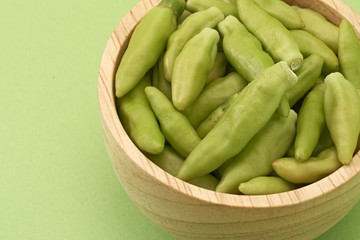 Green chilli pepper