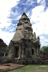 Fototapeta na wymiar Prasat hin Phanom Wan ( Phanom Wan stone castle ) Nakhonratchasima Province , Thailand