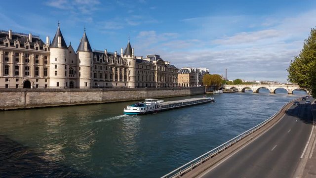 Time-Lapse, Paris, bords de Seine