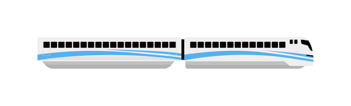 Underground train vector illustration.