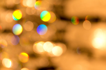 Obraz premium Blurred reflections of the light.