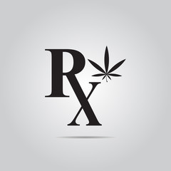 Medicinal Marijuana vector icon