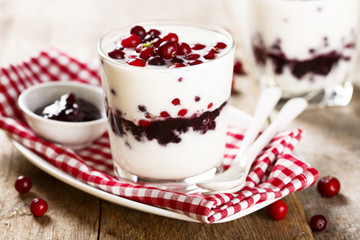 Cranberry dessert