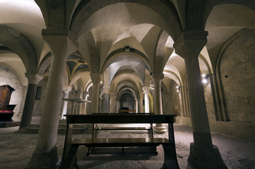 Rieti Cathedral Crypt