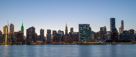 New York City Manhattan buildings skyline 