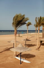 Sandy beach