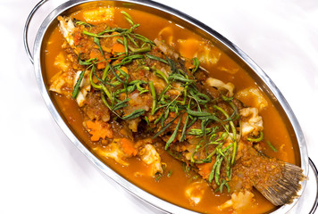 Hot and sour fish soup