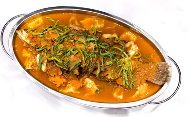 Hot and sour fish soup