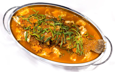 Hot and sour fish soup