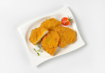 breaded turkey breast pieces