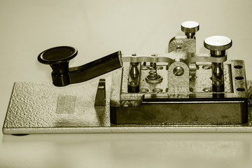 old morse telegraph key
