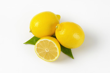 two and half lemons