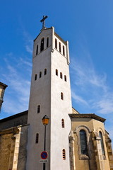 Naklejka premium église saint gervais drôme 2