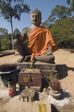 Leper King Terrace, Angkor Thom, Angkor, Siem Reap, Cambodia