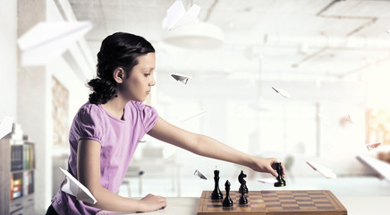 Chess game for clever mind