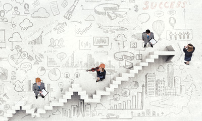 Dynamics of growth in business