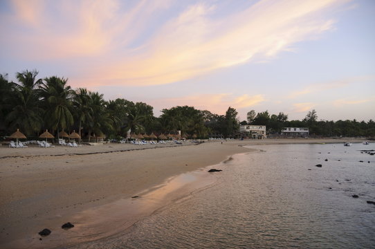 Sunset at Saly, Senegal, West Africa