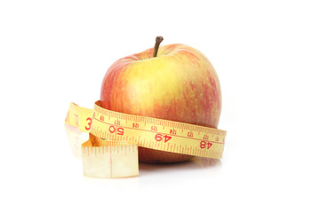 apple diet with space for numbers