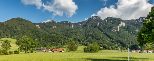 alpen mit kampenwand