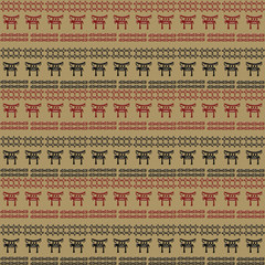 seamless ethnic african  pattern