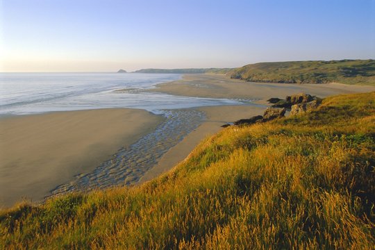 Perran Porth Beach, Perran Porth, Cornwall,UK
